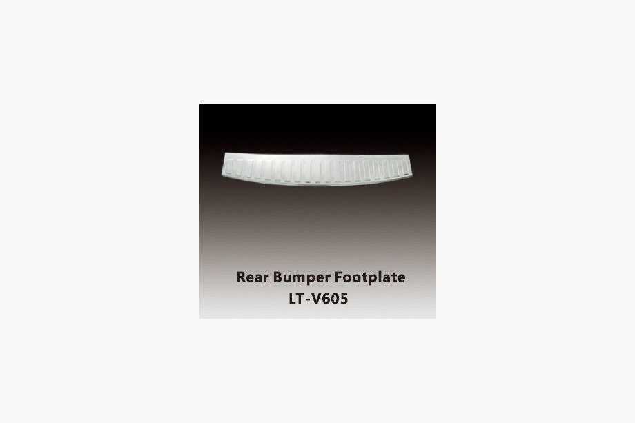 Toyota Rav 4 2006–2013 Bagkofangerliste 2011-2013 (Libao, rustfrit stål) Image
