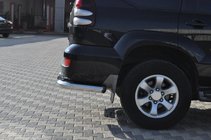 Toyota Land Cruiser Prado 120 2002–2009 Bageste hjørnestykker AK003 (2 stk., rustfrit stål) foto 6