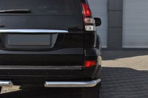 Toyota Land Cruiser Prado 120 2002–2009 Bageste hjørnestykker AK003 (2 stk., rustfrit stål) foto 7