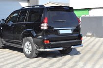 Toyota Land Cruiser Prado 120 2002–2009 Bageste hjørnestykker AK003 (2 stk., rustfrit stål) foto 8