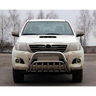 Bullbar WT002 (rustfrit stål) Toyota Hilux 2006–2015 foto 1