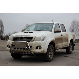 Bullbar WT002 (rustfrit stål) Toyota Hilux 2006–2015 foto 2