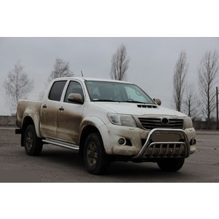 Bullbar WT002 (rustfrit stål) Toyota Hilux 2006–2015 foto 3