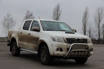 Toyota Hilux 2006–2015 Bullbar WT002 (rustfrit stål) foto 3