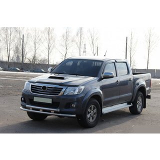 Frontbøjle ST014 (rustfrit stål) Toyota Hilux 2006–2015 foto 2