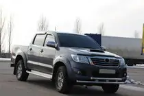 Toyota Hilux 2006–2015 Frontbøjle ST014 (rustfrit stål) foto 4
