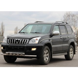 Frontbøjle ST015 (rustfrit stål) Toyota Land Cruiser Prado 120 2002–2009 foto 1