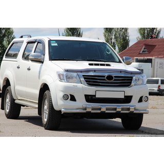 Frontbøjle ST015 (rustfrit stål) Toyota Hilux 2006–2015 foto 3