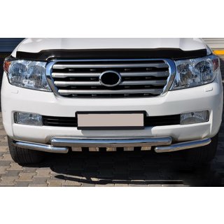Frontbøjle ST015 (rustfrit stål) Toyota Land Cruiser 200 2007–2021 foto 2