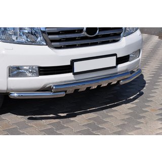 Frontbøjle ST015 (rustfrit stål) Toyota Land Cruiser 200 2007–2021 foto 3