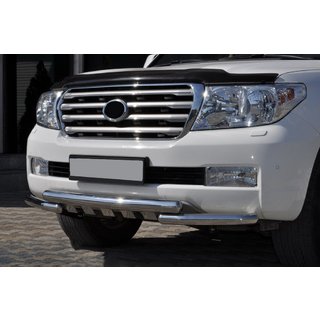 Frontbøjle ST015 (rustfrit stål) Toyota Land Cruiser 200 2007–2021 foto 4