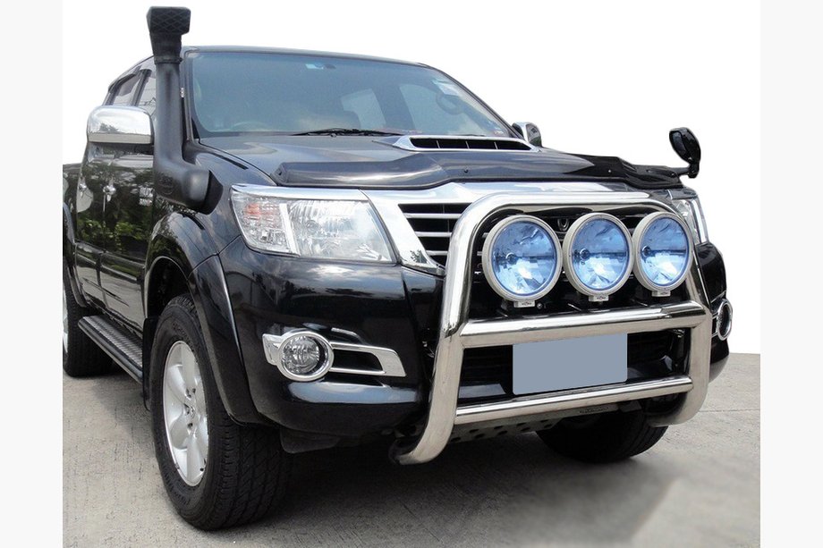 Toyota Hilux 2006–2015 Kængurubøjle WT018 (rustfrit stål) Image