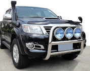 Toyota Hilux 2006–2015 Kængurubøjle WT018 (rustfrit stål) foto 1