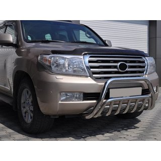 Frontbøjle WT002 (rustfri) Toyota Land Cruiser 200 2007–2021 foto 1
