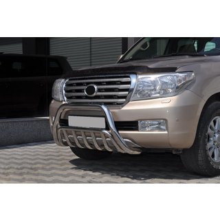 Frontbøjle WT002 (rustfri) Toyota Land Cruiser 200 2007–2021 foto 2