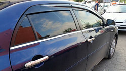 Toyota Corolla 2007–2013 Vindafvisere til vinduer (4 stk., Sunplex Sport) foto 8