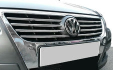Volkswagen Passat B6 2006–2012 Grilllister (8 stk., rustfrit stål) OmsaLine - italiensk rustfrit stål foto 1