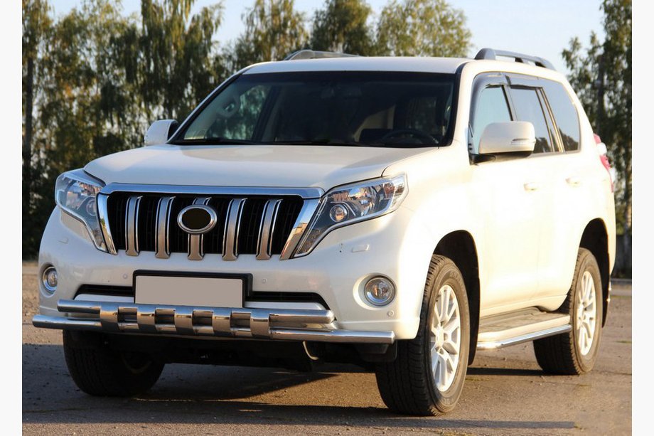 Toyota Land Cruiser Prado 150 2009–2023 Frontbøjle ST015 (rustfrit stål) Image