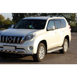 Frontbøjle ST015 (rustfrit stål) Toyota Land Cruiser Prado 150 2009–2023 foto 3