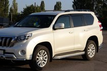 Toyota Land Cruiser Prado 150 2009–2023 Beskyttelse til sidetaerskel BB004 (2 stk., rustfrit staal) foto 3