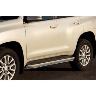 Beskyttelse til sidetrin BB004 (2 stk., rustfrit stål) Toyota Land Cruiser Prado 120 2002–2009 foto 1