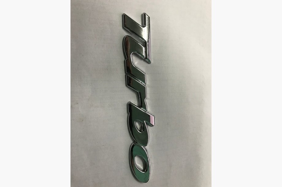 Opel Astra G Classic 1998–2012 Turbo emblem (130 mm) Image