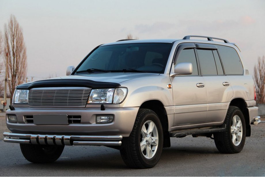 Toyota Land Cruiser 100 1998–2007 Frontbøjle ST015 (rustfrit stål) Image