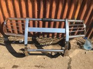 Toyota Land Cruiser Prado 120 2002–2009 Brugt bullbar med lygtebeskyttelse (original) foto 2