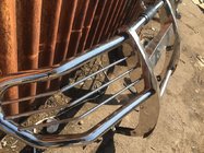 Toyota Land Cruiser Prado 120 2002–2009 Brugt bullbar med lygtebeskyttelse (original) foto 3