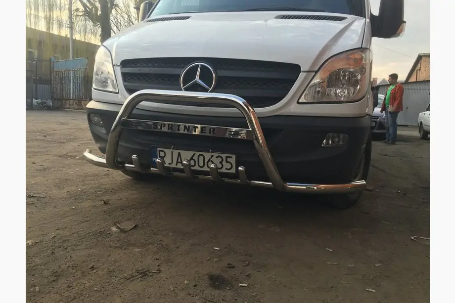 Mercedes Sprinter W906 2006–2018 Bullbar WT003-Plus (rustfrit stål) Foto 6