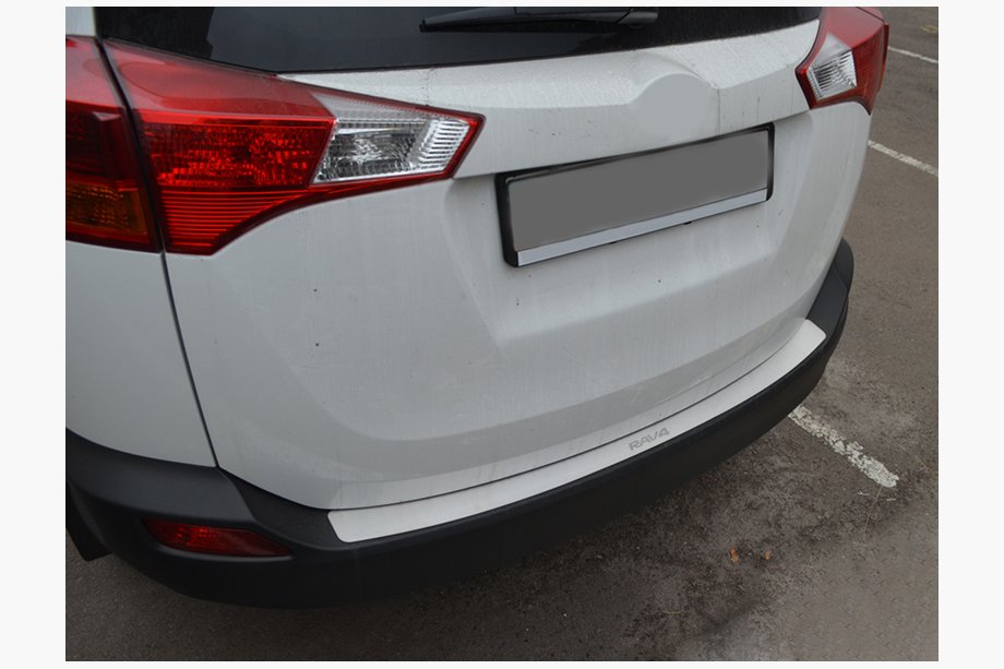 Toyota Rav 4 2013–2018 Krom bagkofangerbeskytter Nathaniko (rustfrit stål) Image