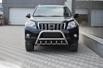 Toyota Land Cruiser Prado 150 2009–2023 Kængurugitter WT003 (rustfrit stål) foto 2