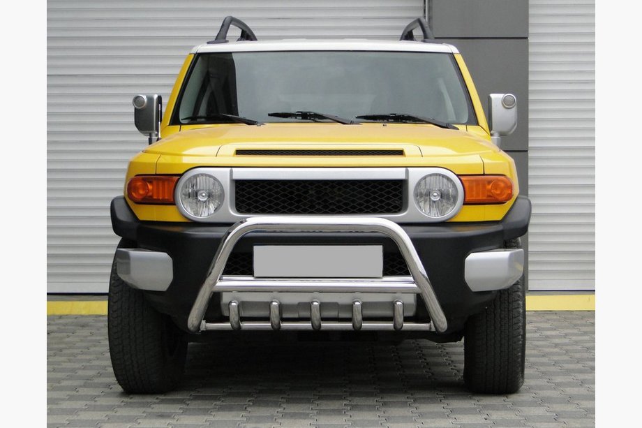 Toyota FJ Cruiser 2006–2022 Kængurugitter WT003 (rustfrit stål) Image