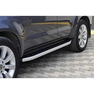 Fullmond sidetrin (2 stk., alu)