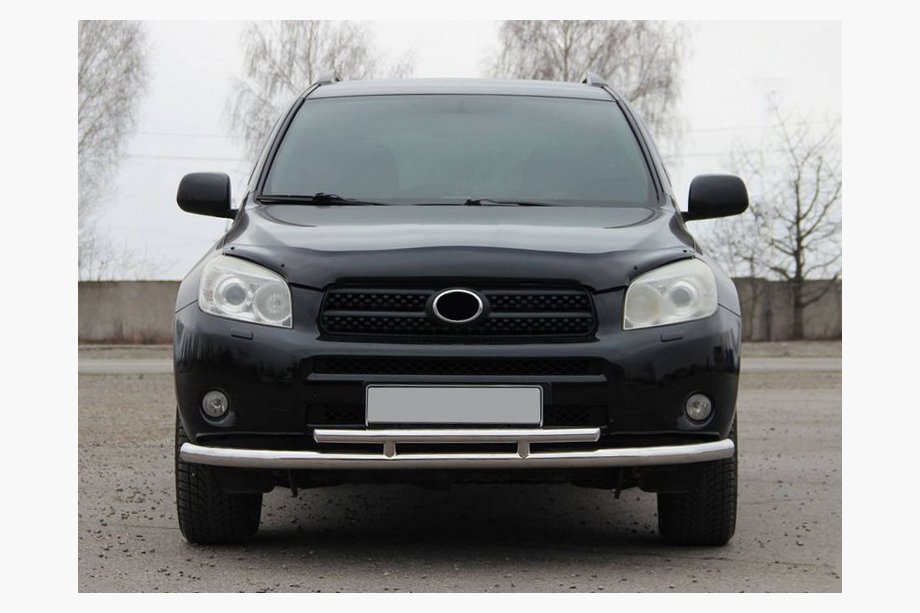 Toyota Rav 4 2006–2013 Frontbeskyttelse ST014-1 (rustfrit stål) Image