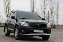 Toyota Rav 4 2006–2013 Frontbeskyttelse ST014-1 (rustfrit stål) foto 2