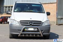 Mercedes Viano 2004–2014 Bullbar WT003/004 (rustfrit stål) foto 3