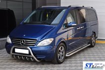 Mercedes Viano 2004–2014 Bullbar WT003/004 (rustfrit stål) foto 5