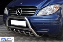 Mercedes Viano 2004–2014 Bullbar WT003/004 (rustfrit stål) foto 6