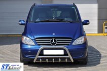 Mercedes Viano 2004–2014 Bullbar WT003/004 (rustfrit stål) foto 7