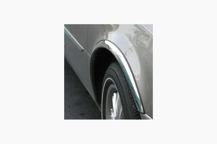 Volkswagen Polo 2001–2009 Skærmkantlister (4 stk., rustfrit stål) Foto 2