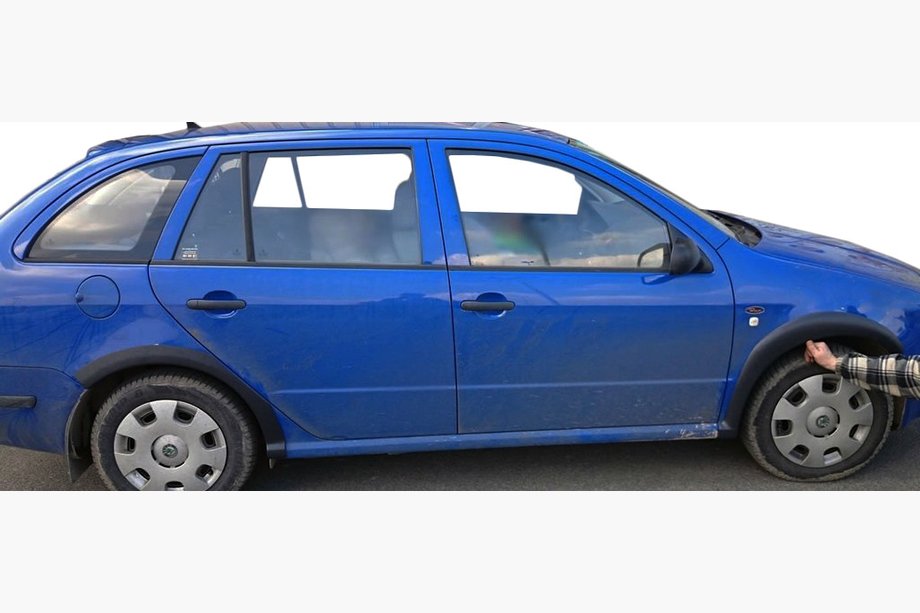 Skoda Fabia 2000–2007 Skærmforøgere (sæt, sorte) Image
