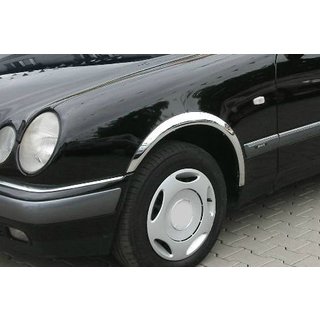 Skærmkantlister (4 stk., rustfrit stål) foto 1
