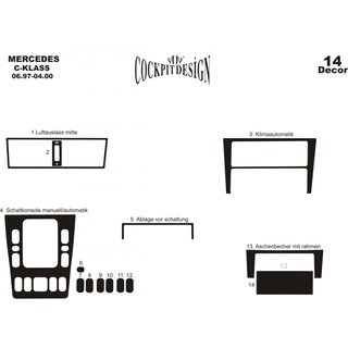 Instrumentbordslister (1997-2000) foto 2