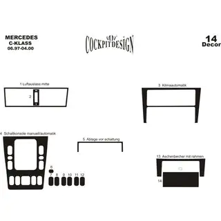 Instrumentbordslister (1997-2000) foto 2