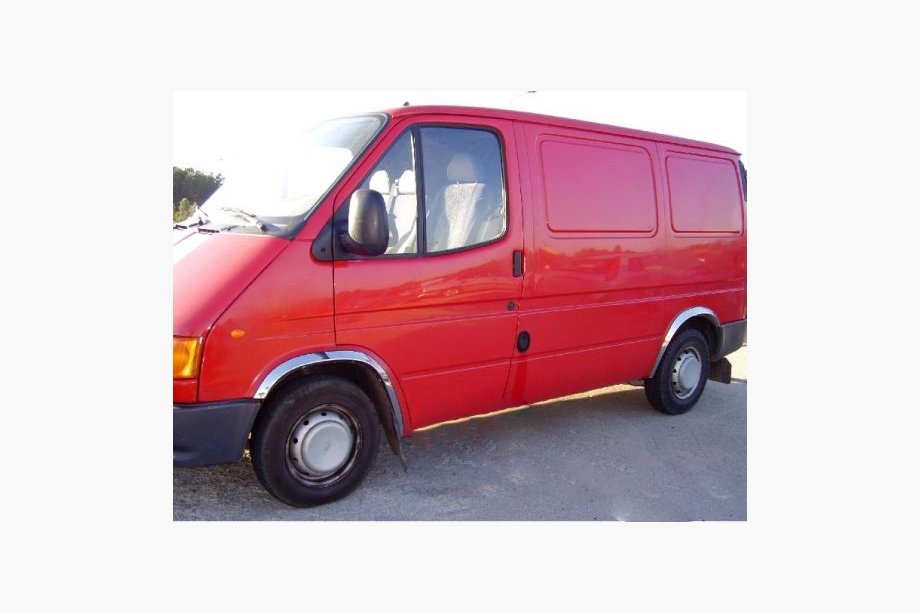 Ford Transit 1991–2000 Skærmkantlister (4 stk., rustfrit stål) Image