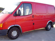 Ford Transit 1991–2000 Skærmkantlister (4 stk., rustfrit stål) foto 1