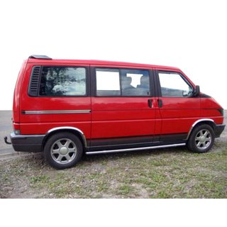 Skærmkantlister (4 stk., rustfrit stål) foto 1