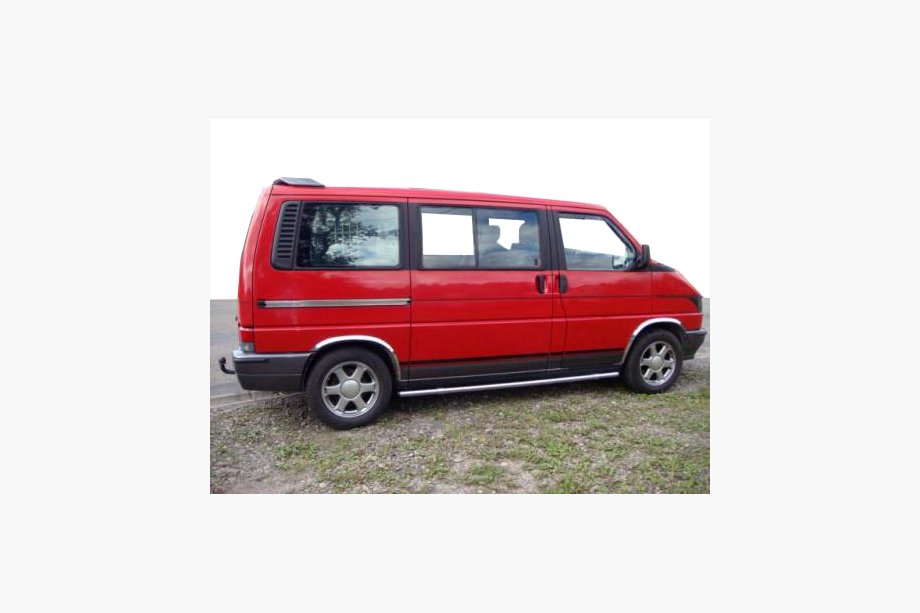 Volkswagen T4 Caravelle/Multivan 1990–2003 Skærmkantlister (4 stk., rustfrit stål) Image