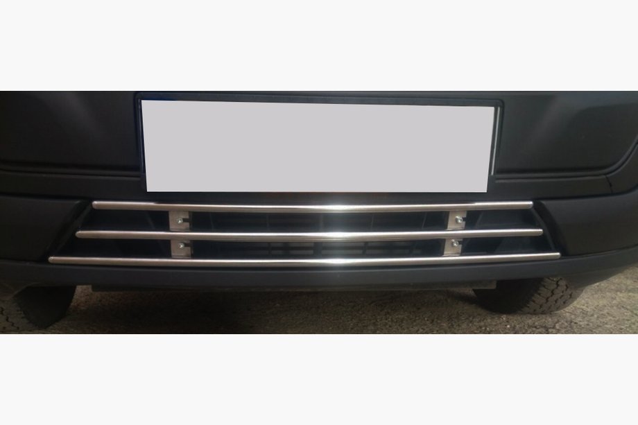 Fiat Doblo II 2010–2022 Kofangergrill (rustfrit stål) Image
